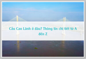 Cầu Cao Lãnh ở đâu? Thông tin chi tiết từ A đến Z