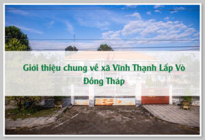 Giới thiệu chung về xã Vĩnh Thạnh Lấp Vò Đồng Tháp